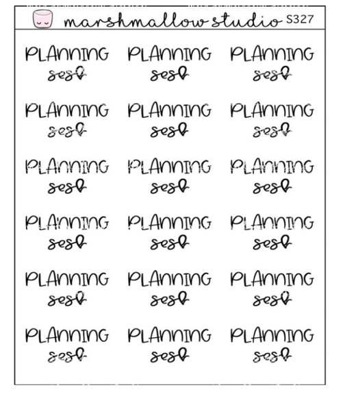 Planning Sesh Script