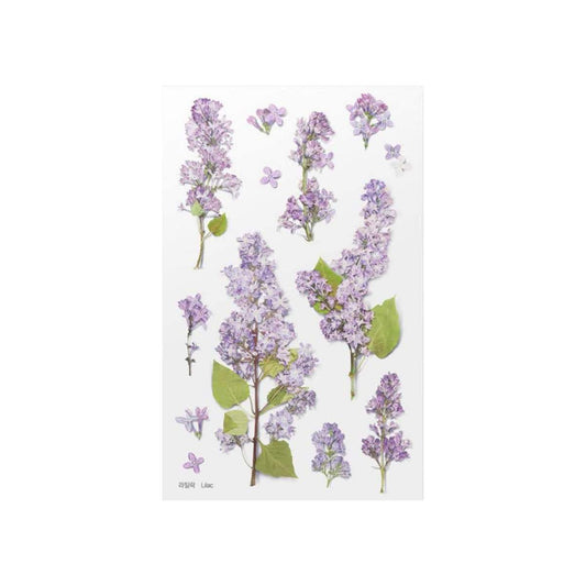Lilac - Pressed Flower Sticker