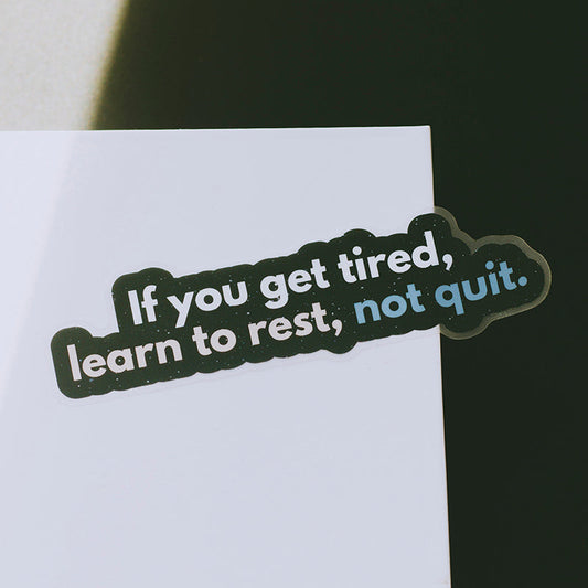 Learn to Rest